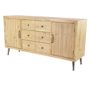 Antuane Modern Wood and Iron Multipurp..