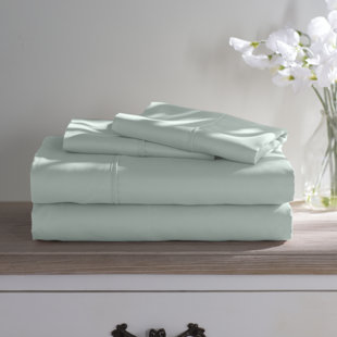 Bright Green Sheets Wayfair Wayfair Basics 1800 Series 6 Piece Sheet Set