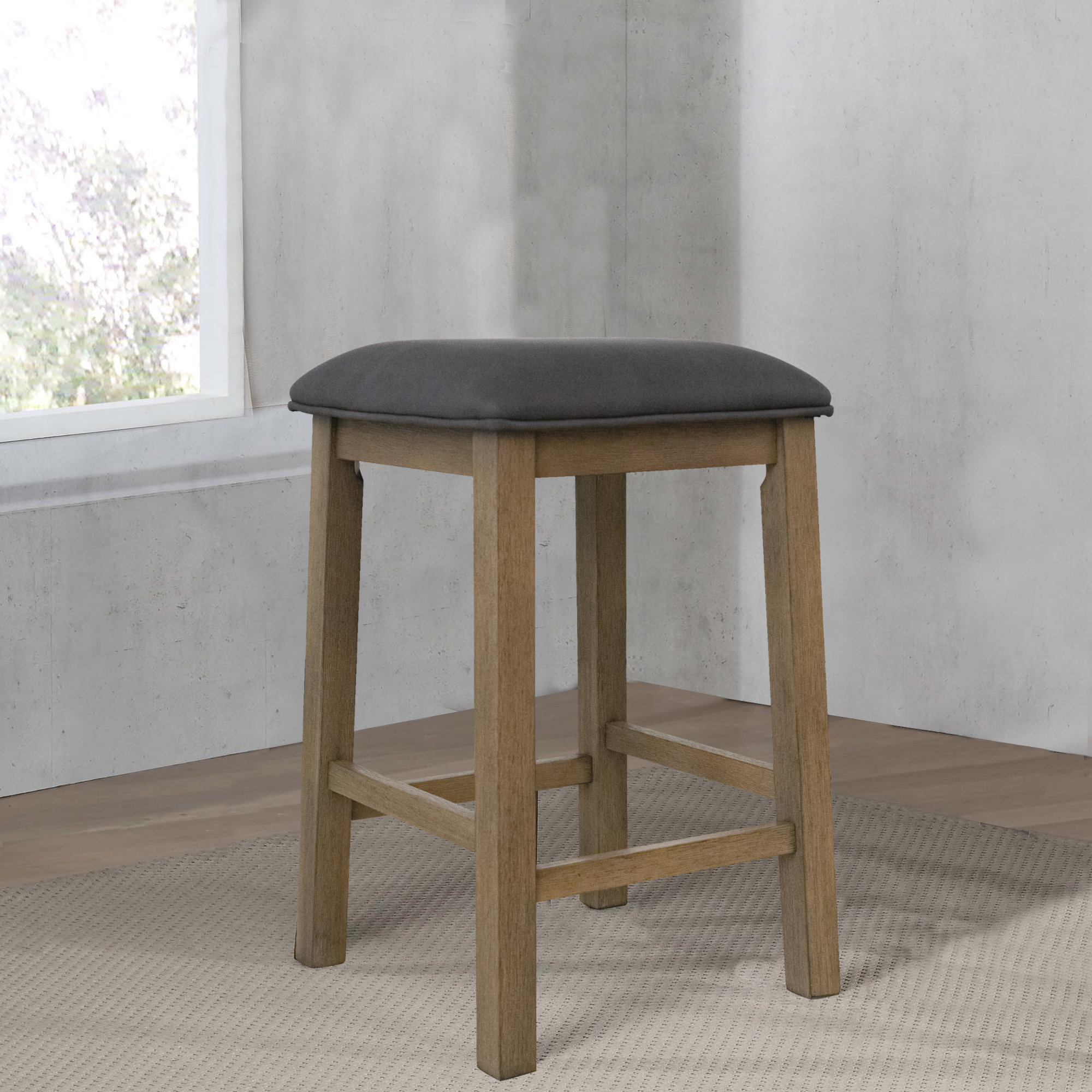 Gracie Oaks Millie Anne Solid Wood Bar Stool Wayfair