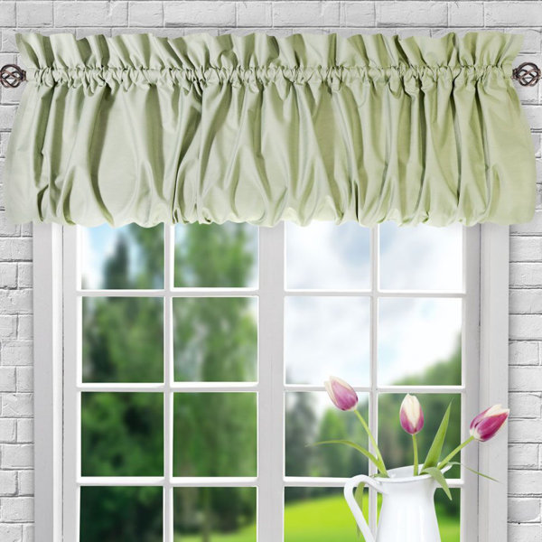 Sage Green Curtain Valance Wayfair