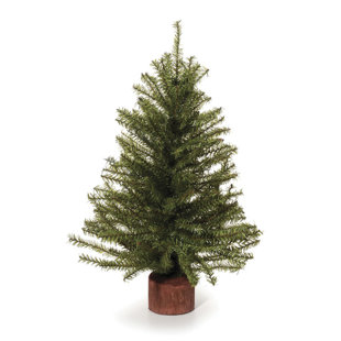 Small Artificial Christmas Pine Tree Desktop Mini Christmas Desk
