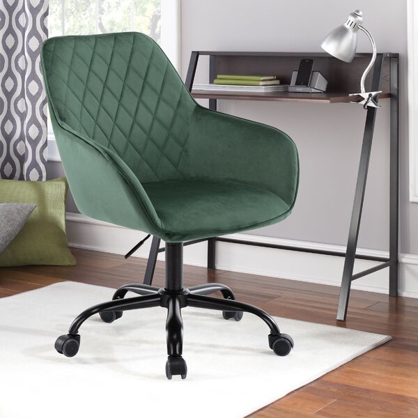 tobiah velvet task chair