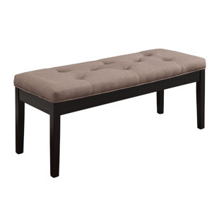 Go to store & view more images Charlton Home Deemer Button Tufted Upholstered Bench