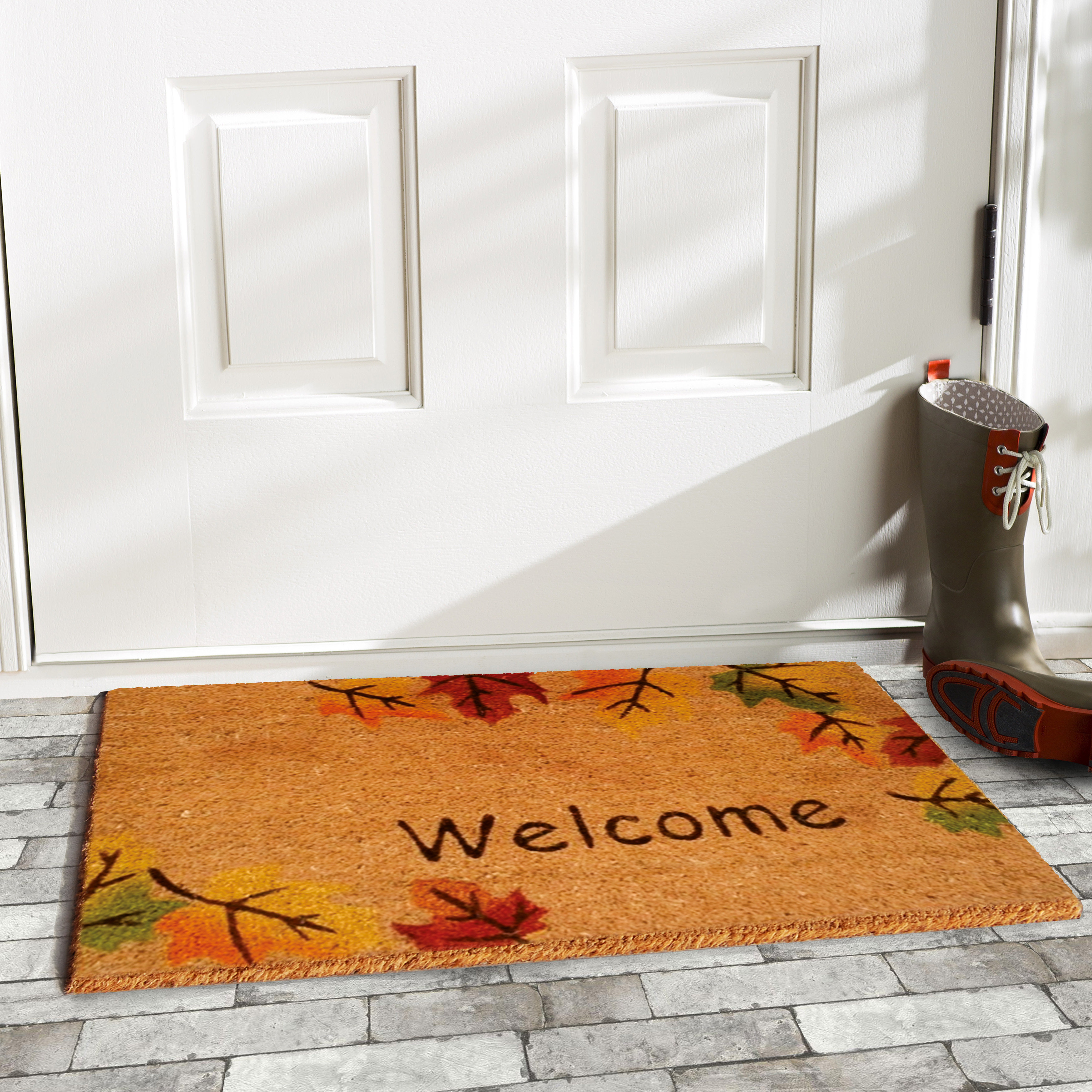 Home More Autumn Breeze 29 In X 17 In Non Slip Outdoor Door