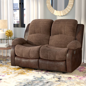 Alec Double Reclining Loveseat by Latitude Run