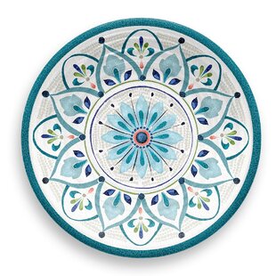 Read Reviews Moroccan Medallion 22cm Melamine Salad Plate (Set Of 4)