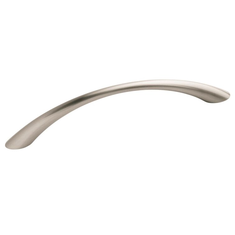 25 Pack Rok Bridge Style 160 Mm Center Brushed Nickel Cabinet Pull Handle 7-9/16 