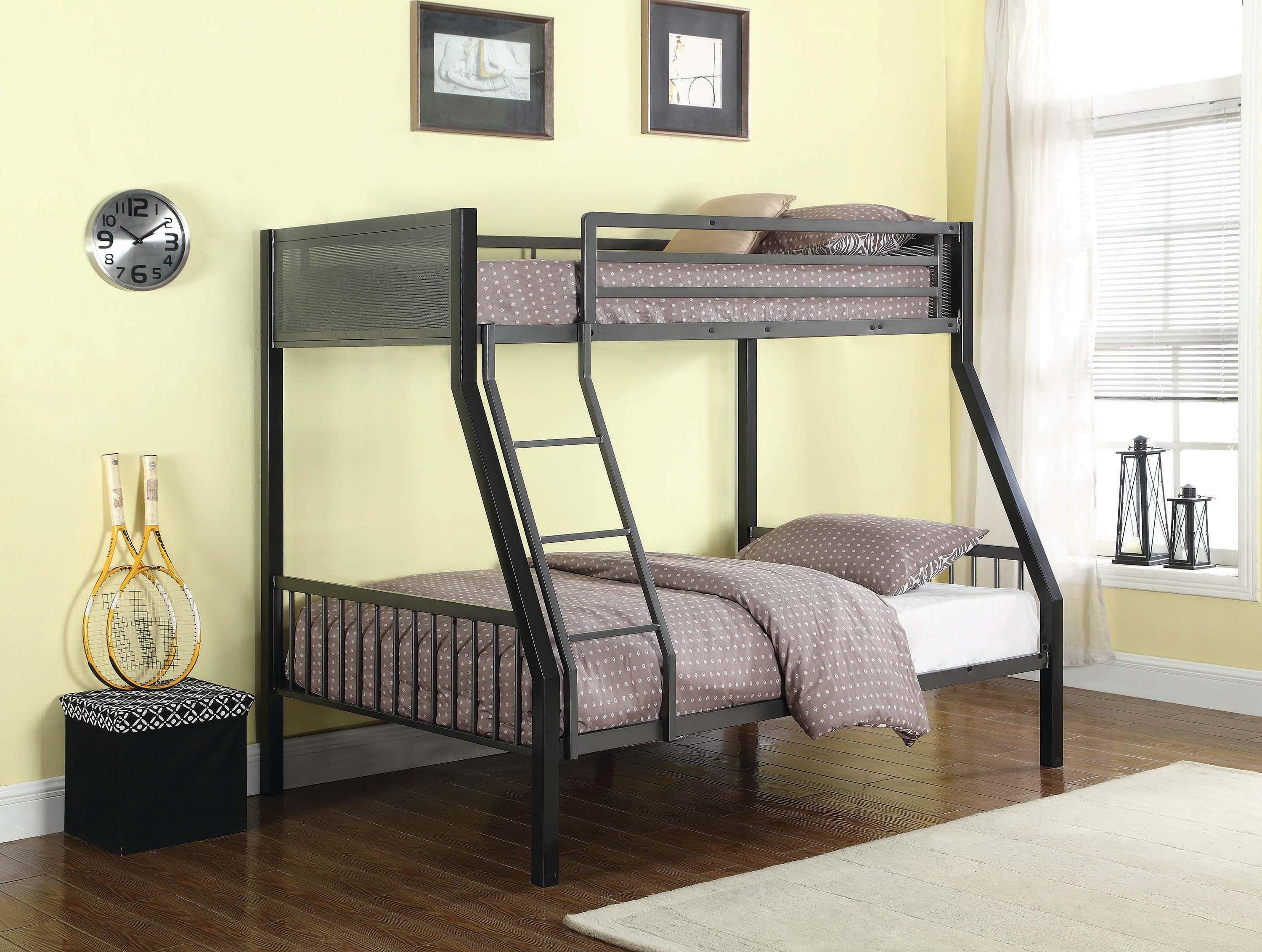Image result for coaster twin over full bunk bed