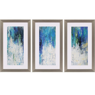 Paragon Abstract Wall Art You Ll Love Wayfair Surface By Jardine 3 Piece Framed Painting Print Set Paragon
