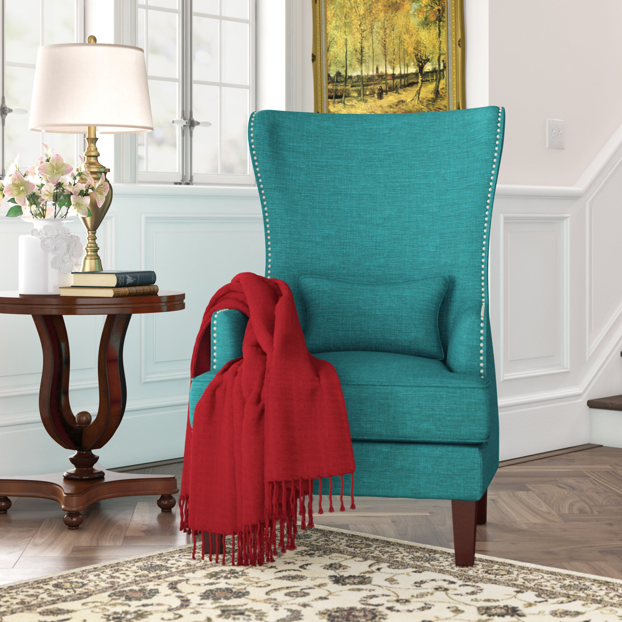 pringle wingback chair