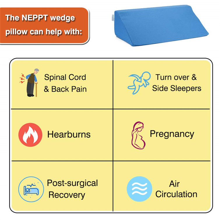 30 degree angle pillow