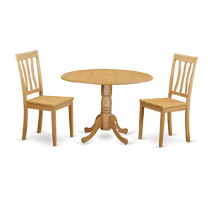 Gloucester 3 Piece Dining Set by Charlton Home