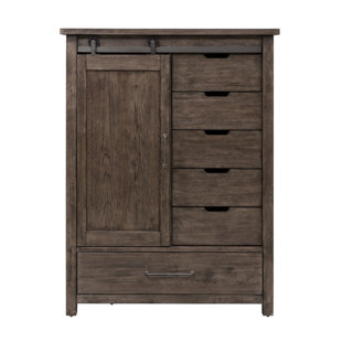 Bartow 6 Drawer Combo Chest by Three Posts
