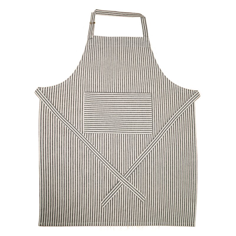 Gracie Oaks Cotton Apron & Reviews | Wayfair