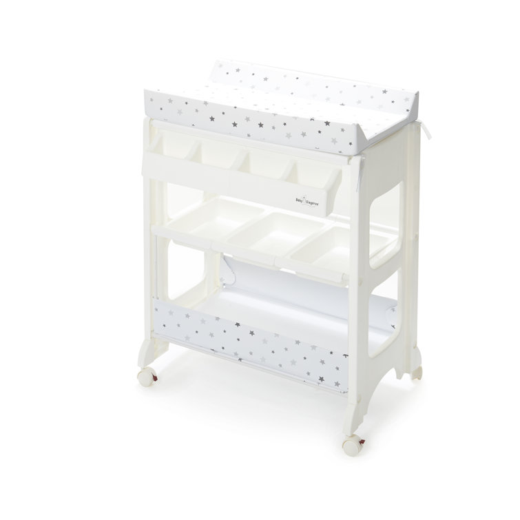 baby changing unit with bath