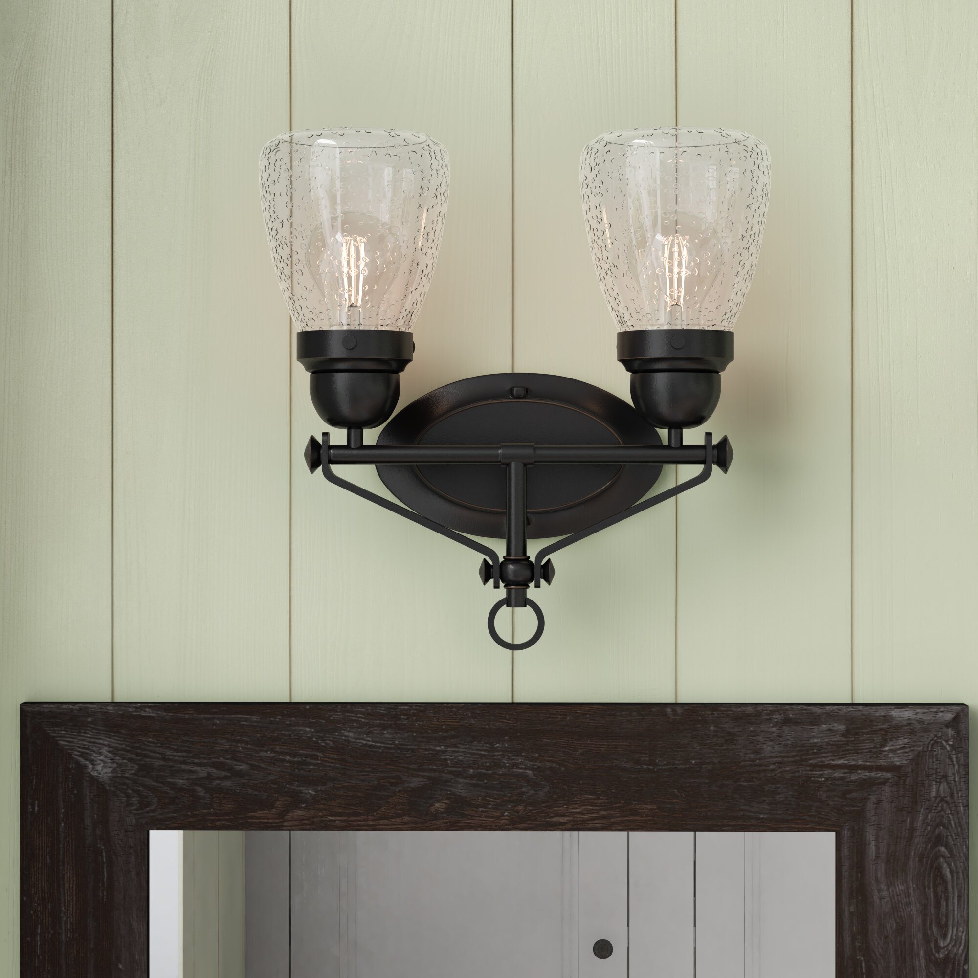 Birch Lane Fredrickson 2 Light Vanity Light Reviews Wayfair