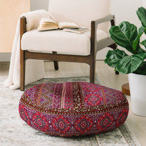 large round floor pillow