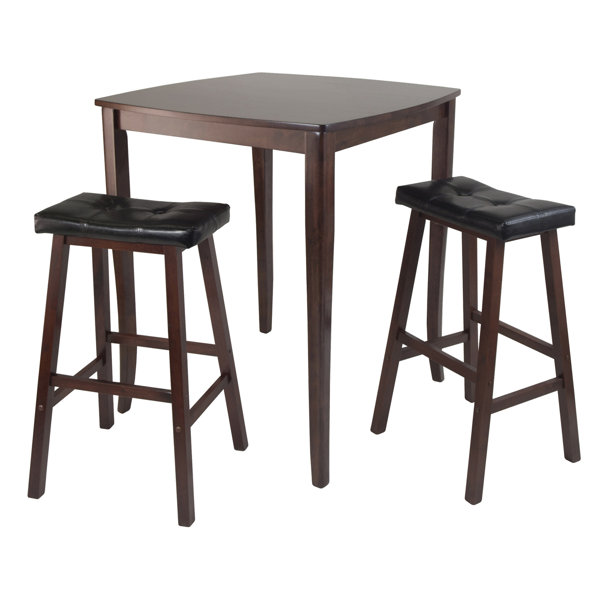 Red Barrel Studio Apsara 3 Piece Counter Height Pub Table Set Reviews Wayfair