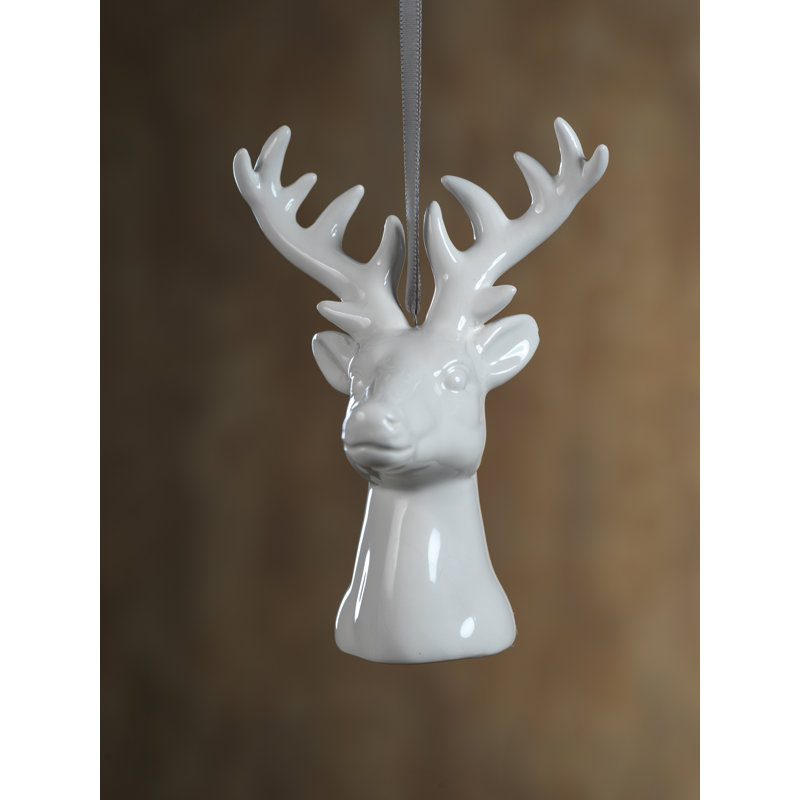 Decoration Reindeer Vivid Arts Hanging Christmas Head