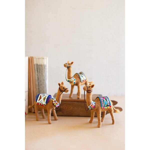 Camel Nambe Holiday Mini Nativity Set 3 Animals Ox Donkey New in Box 