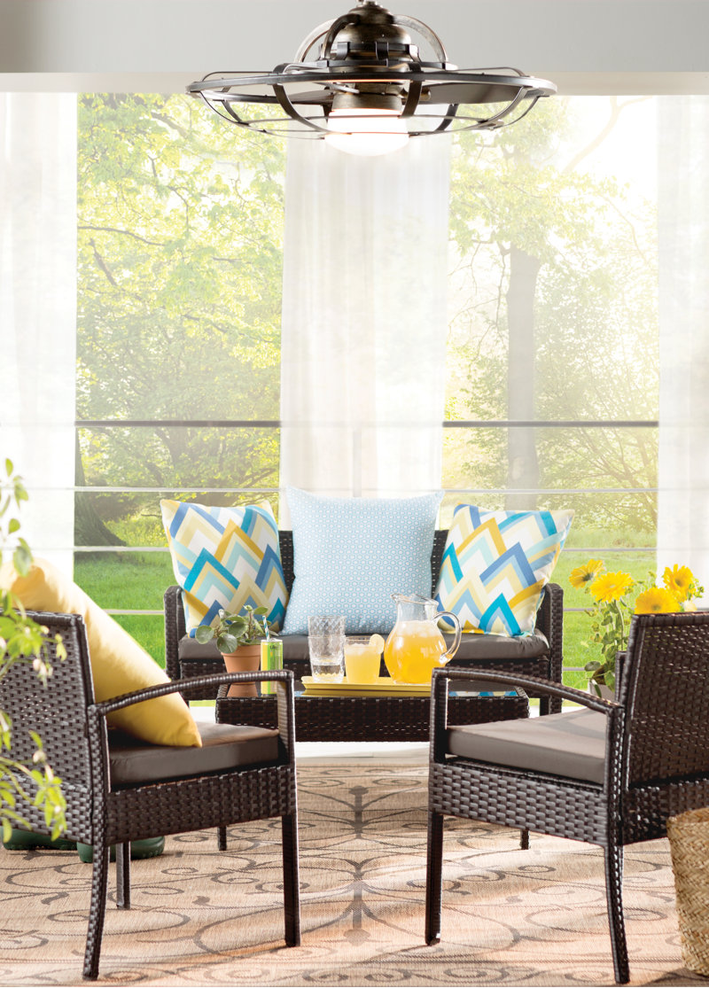 Laurel Foundry Modern Farmhouse 26 Wilburton 3 Blade Outdoor