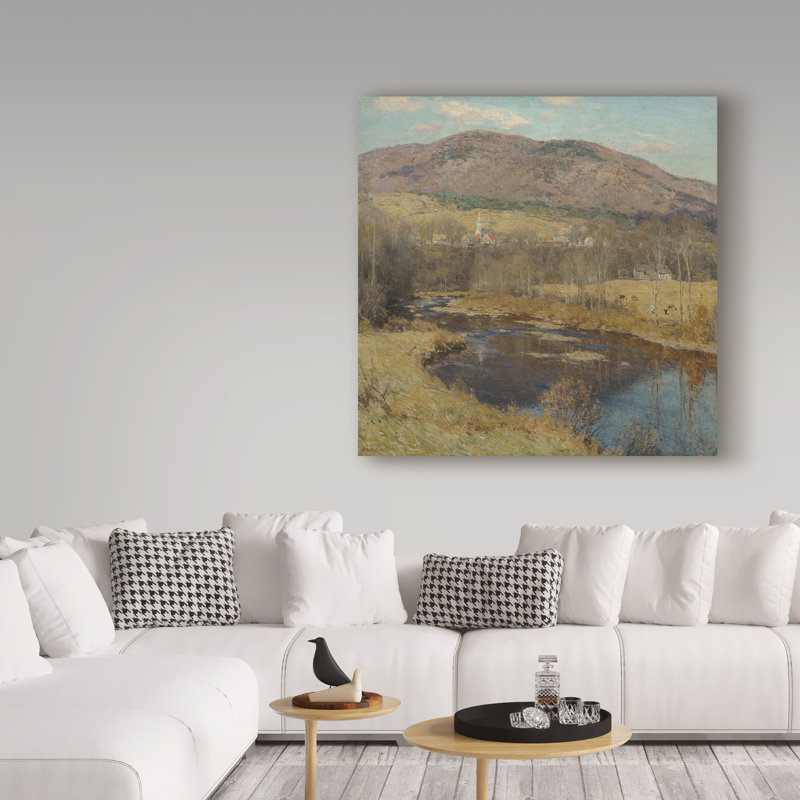 Trademark Art The North Country 1923 Oil Painting Print On