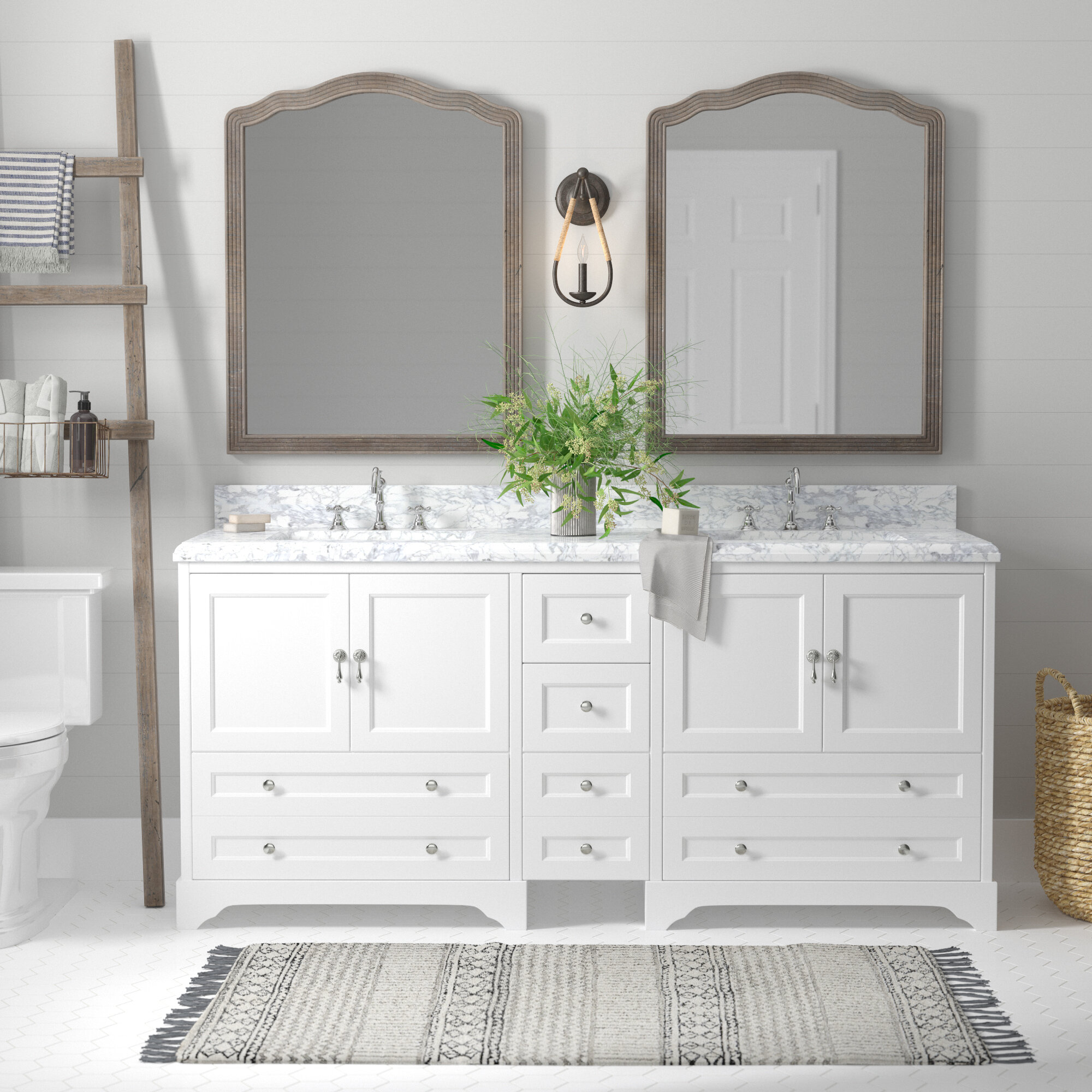 Colter 72 Double Bathroom Vanity Reviews Birch Lane