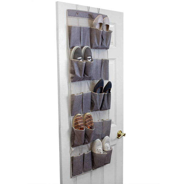 Shoe Organiser Shoe Rack 12 Pair Under Bed 20 Pocket Over