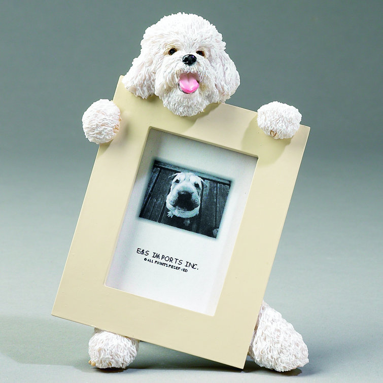 Espets Bichon Frise Picture Frame Wayfair