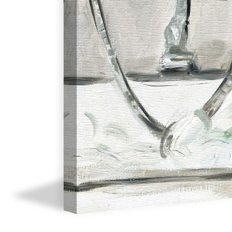 Charlton Home Bubble Bath Puppy Wrapped Canvas Oil Painting