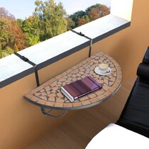 Balcony Railing Table Wayfair