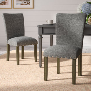Saxis Classic Parsons Upholstered Dining Chair (Set Of 2)