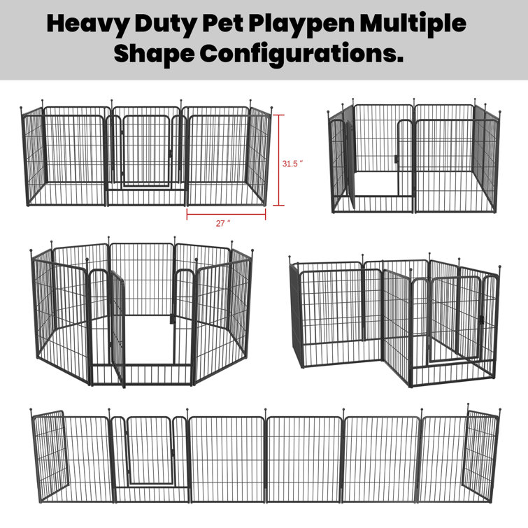 indoor dog exercise pen