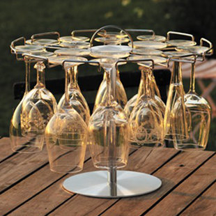 Hanging Wine Gl Rack Wayfair Co Uk Gl Tree 18 Tabletop Wine Rack