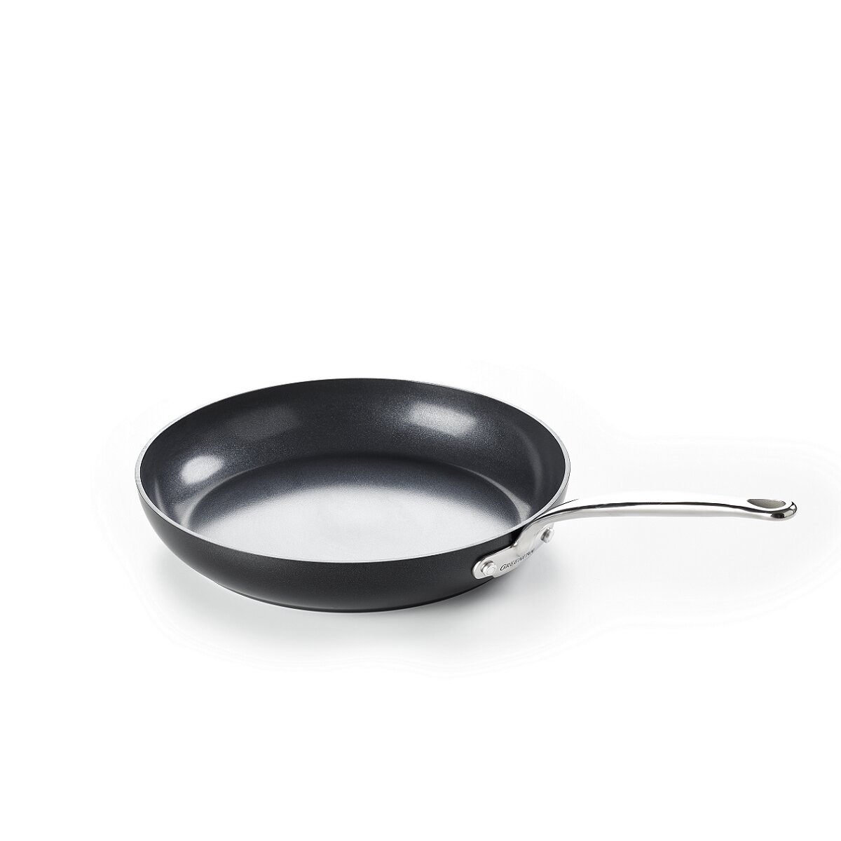 GreenPan Barcelona Black Aluminium Non-Stick Frying Pan & Reviews |  