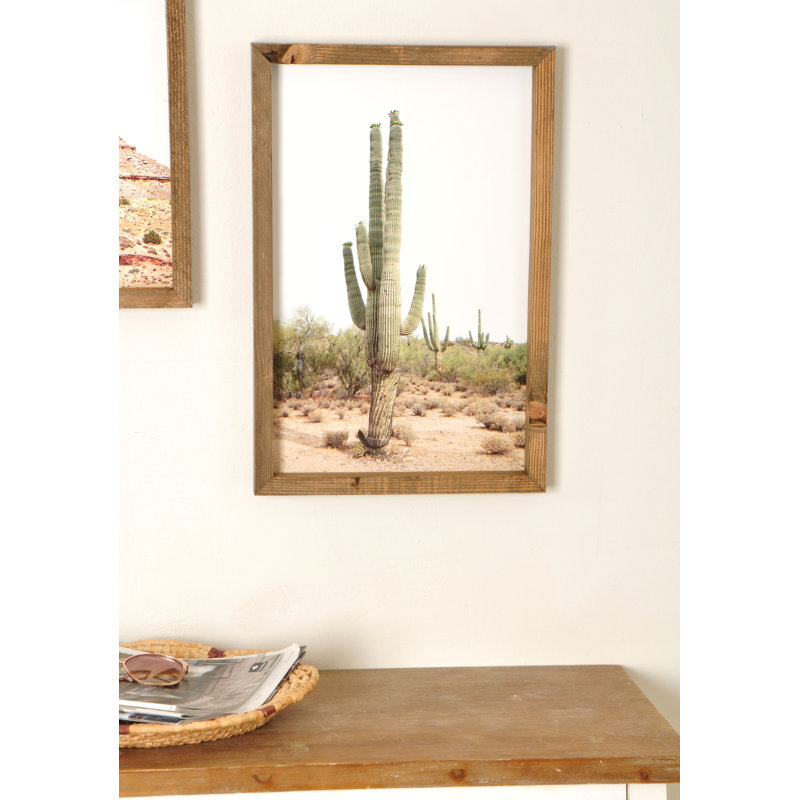 Foundry Select Desert 3 Piece Picture Frame Photograph Print Set On Plastic Acrylic Wayfair