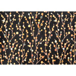 Willow Hand-Tufted Black Area Rug