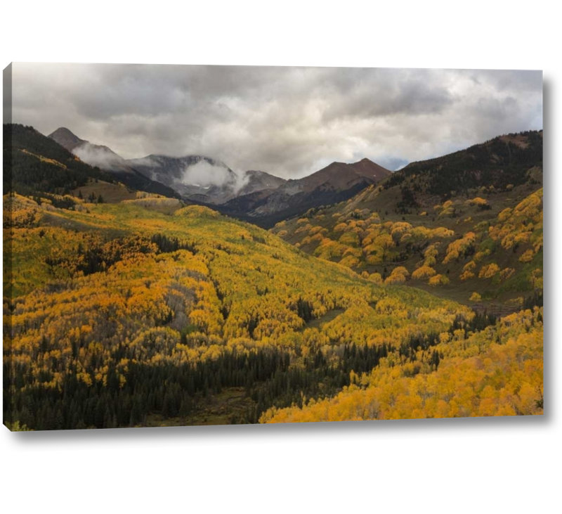 Millwood Pines Co White River Nf Capitol Peak Valley Storm Photographic Print On Wrapped Canvas Wayfair