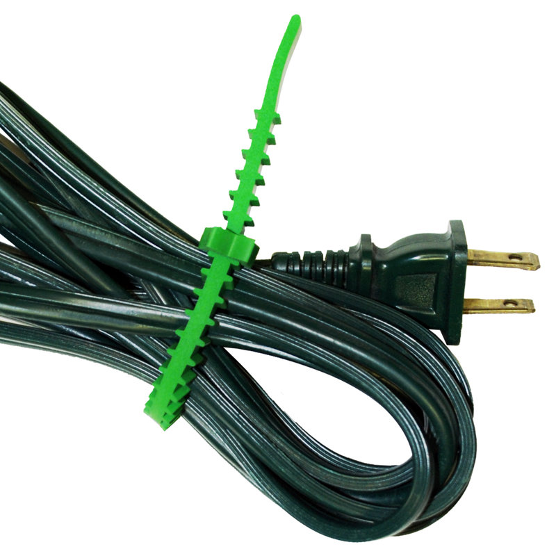 UT Wire Cable Management Q Knot Outdoor Reusable Cable Ties & Reviews