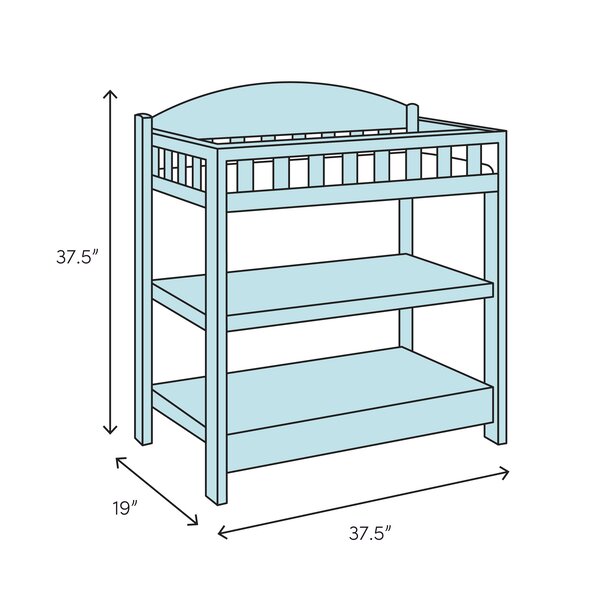 rosanna changing table with hamper