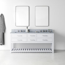Modern 71 75 Bathroom Vanities Allmodern