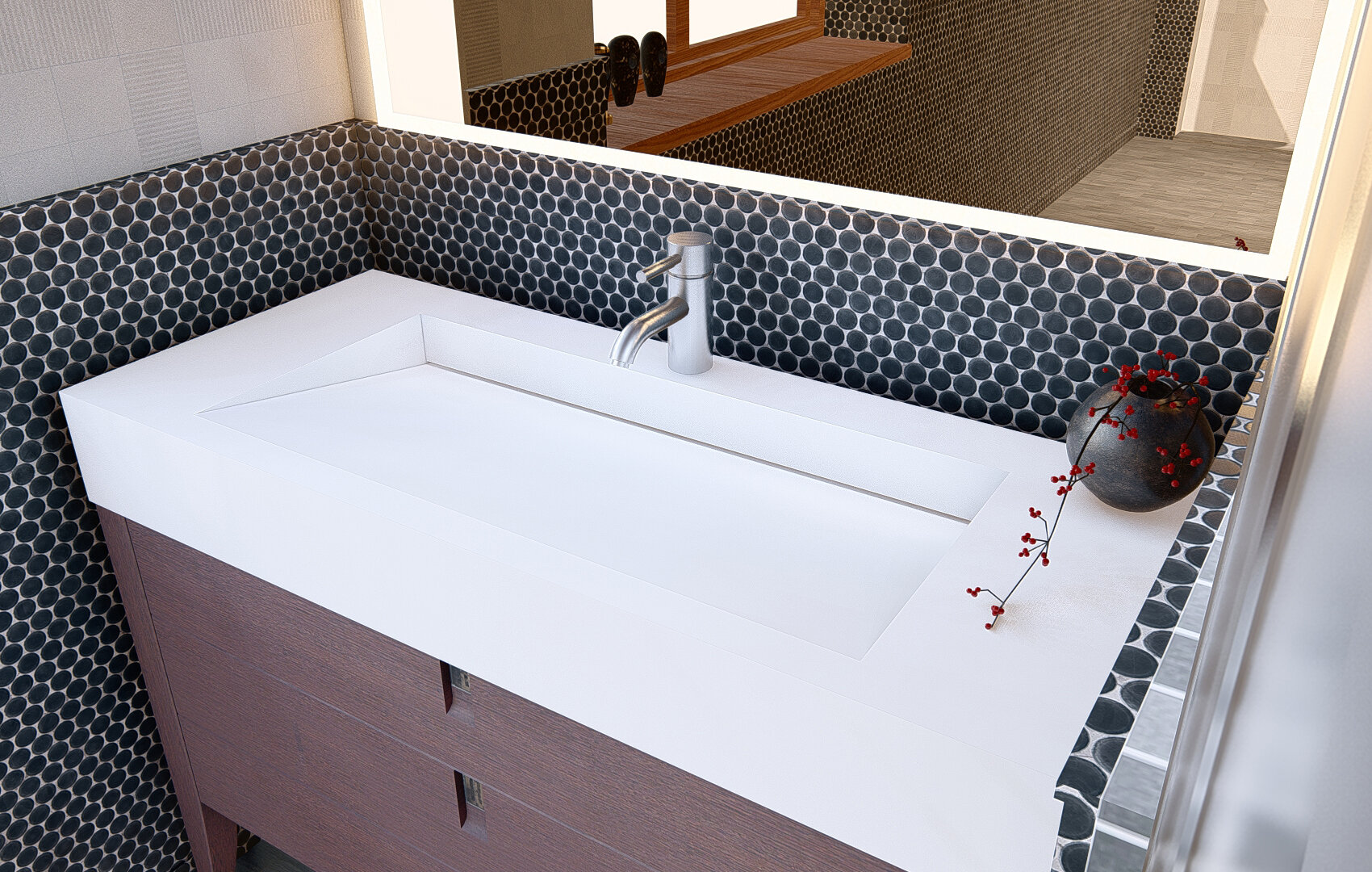 Castellousa Audrey 48 Single Bathroom Vanity Top With Sink Reviews Wayfair