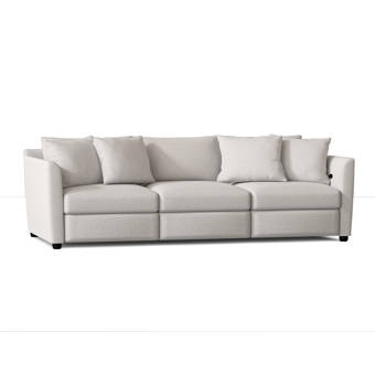 Wayfair Custom Upholstery Georgia Reclining 61 Square Arms Loveseat Reviews Wayfair