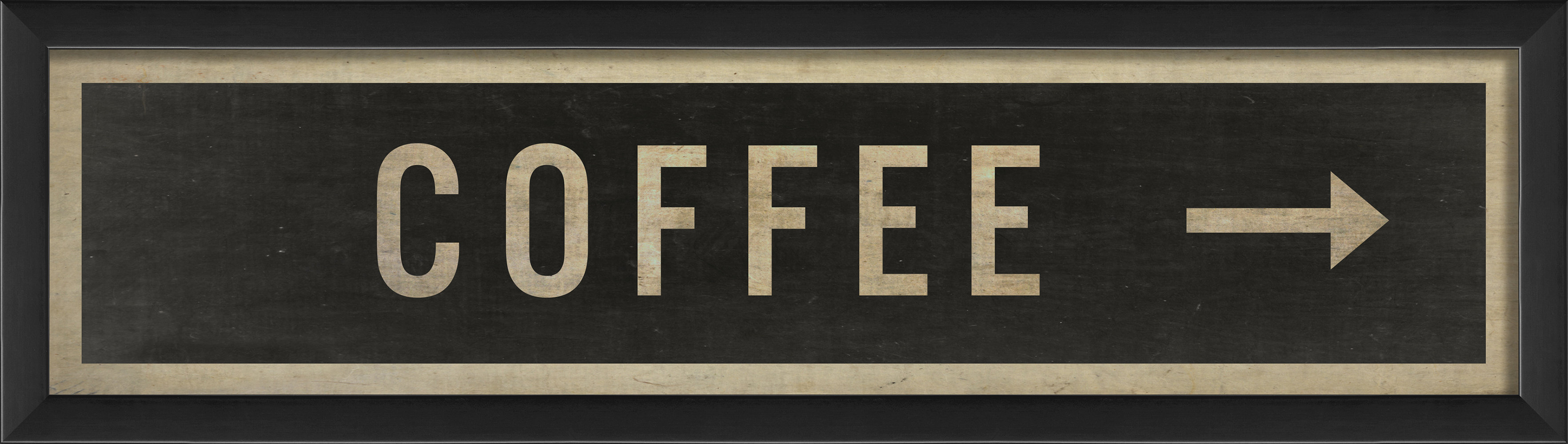 The Artwork Factory Sign Picture Frame Panoramic Textual Art | Wayfair