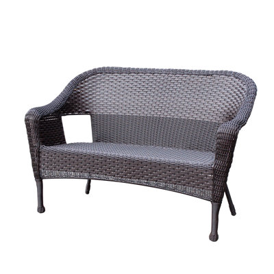 Alcott Hill Kentwood Resin Wicker Loveseat Reviews Wayfair Kentwood Resin Wicker Loveseat