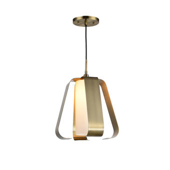 Brayden Studio Tino 1 Light Unique Statement Geometric Pendant Wayfair