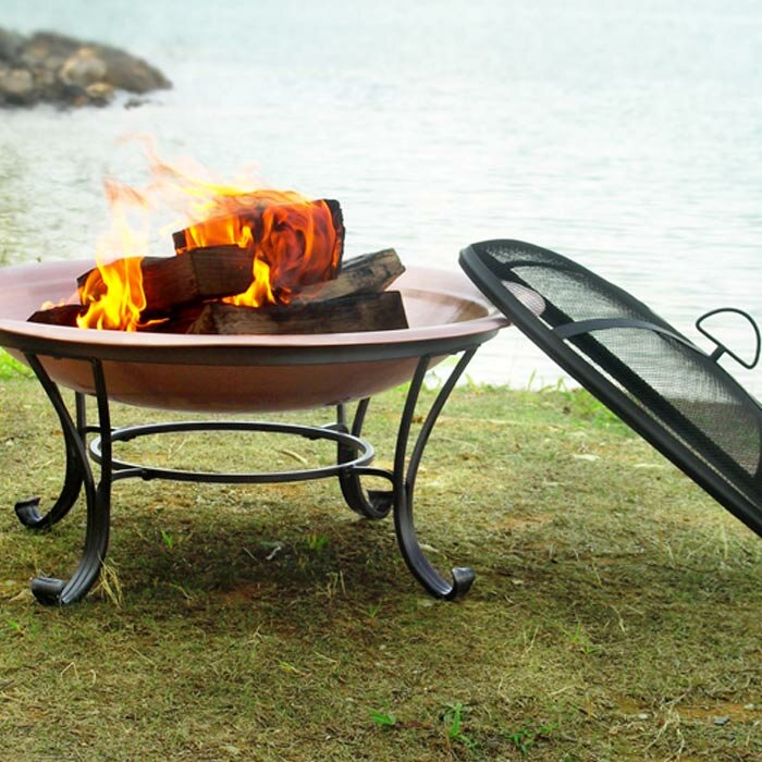 Eta Steel Wood Burning Fire Pit Reviews Allmodern