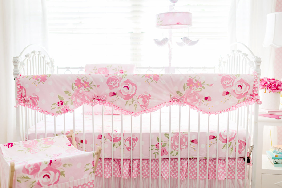 My Baby Sam Rosebud Lane Crib Rail Cover & Reviews Wayfair default_name - My Baby Sam Rosebud Lane Crib Rail Cover & Reviews Wayfair