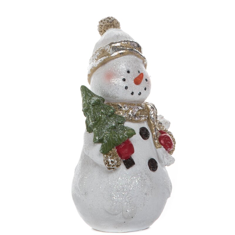 The Holiday Aisle Large Resin Snowman Figurine & Reviews | Wayfair.ca