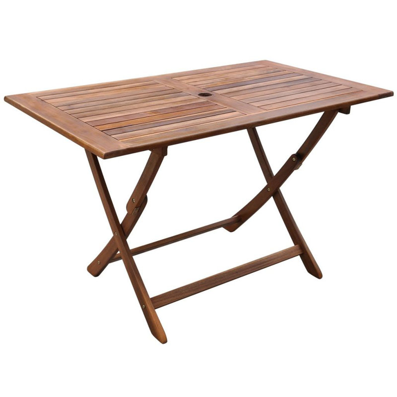 Dakota Fields Averett Folding Wooden Dining Table Wayfair Co Uk